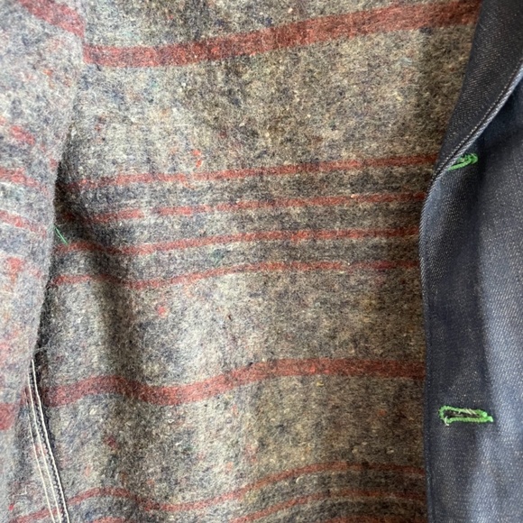 Original Osh josh  jean work coat with will lining - Picture 4 of 6